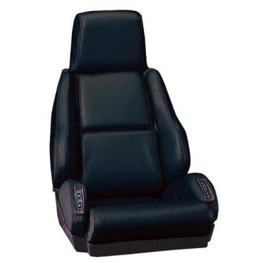 84-88 (ND) LEATHER SPORT SEAT COVERS (BLACK)