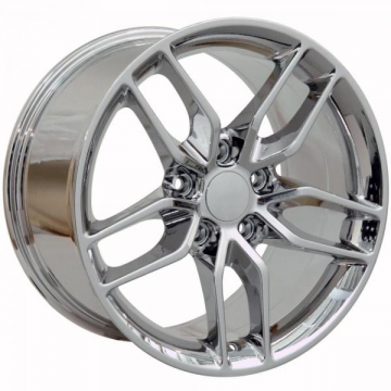 05-13 C7 STYLE STINGRAY WHEEL (CHROME) 19X10