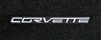 C6 Corvette Script-Silver