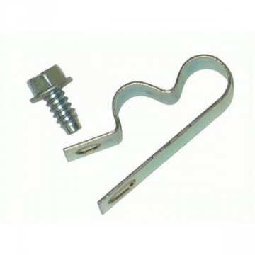 63E CHROME BALANCE TUBE PLENUM CLAMP (ZINC)