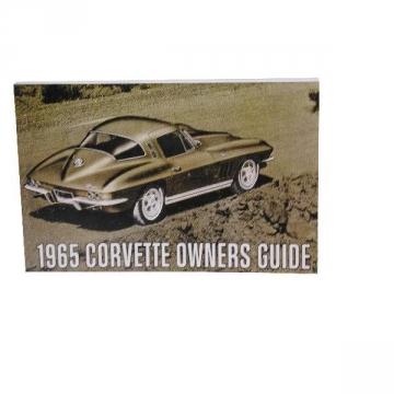 1965 CORVETTE OWNER'S MANUAL