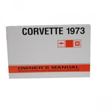 1973 CORVETTE OWNER'S MANUAL