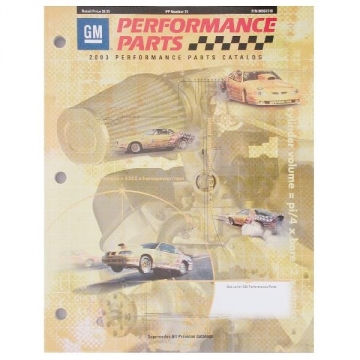 CHEVROLET PERFORMANCE PARTS CATALOG