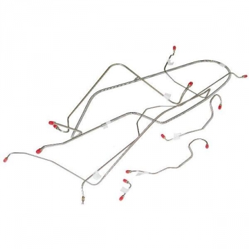 66 BRAKE LINE SET (STAINLESS STEEL)