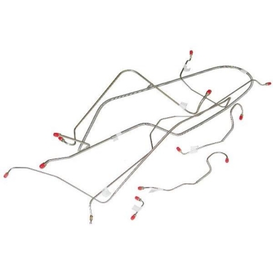 66 BRAKE LINE SET (STAINLESS STEEL)