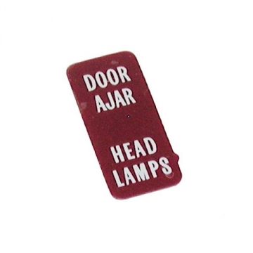 69-71 DOOR AJAR & HEADLAMP LENS