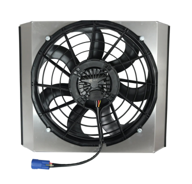 66-67 (ND) SPAL BRUSHLESS FAN WITH SHROUD (BB)