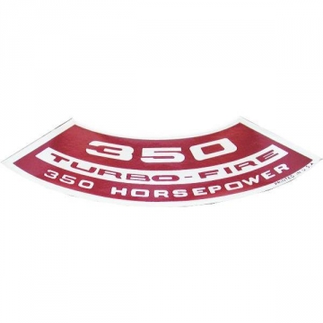 69-70 AIR CLEANER DECAL 350/350 HP