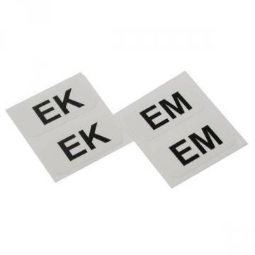 63-67 SHOCK DECALS (EK-EM)