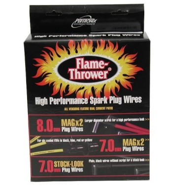 65-74 FLAME THROWER SPARK PLUG WIRES (BB)