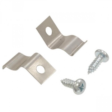 56-62 ASHTRAY RETAINER CLIPS W/SCREWS