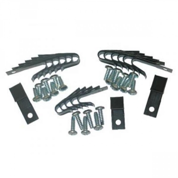 53-62 UNDERHOOD WIRE HARNESS CLIP AND SCREW SET