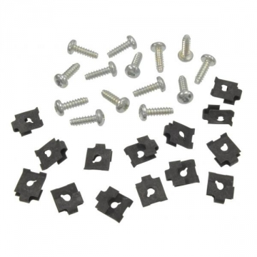 56-62 HEADLIGHT BUCKET SCREW & J-NUT SET