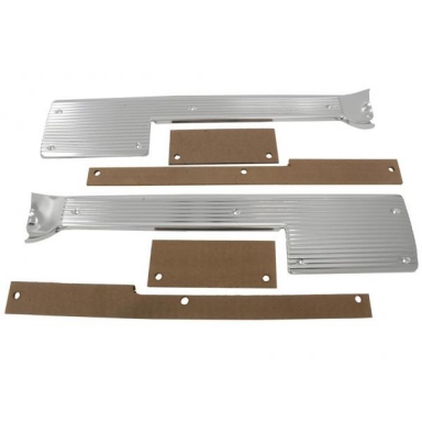 61-62 DOOR SILL PLATES WITH SPACERS & FASTENERS