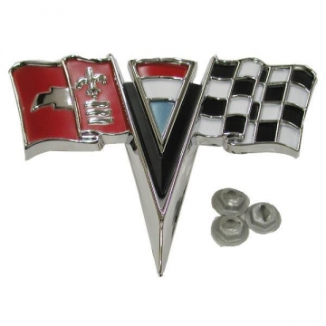 63-64 FRONT CROSS FLAG EMBLEM