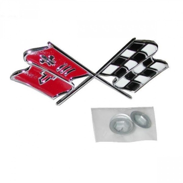 67 FRONT CROSS FLAGS EMBLEM