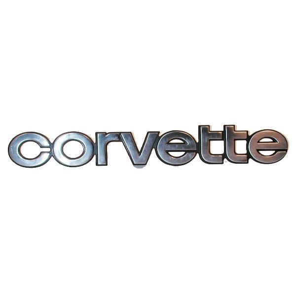 80-82 REAR BUMPER CORVETTE EMBLEM | Volunteer Vette Corvette Parts