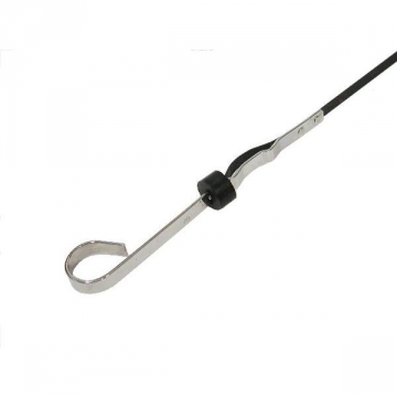 63-64 OIL DIPSTICK W/ HI PF (CHROME)