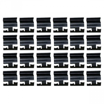 63 WINDSHIELD MOLDING CLIP SET (24 PCS) COUPE