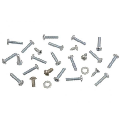 56-60 CONVERTIBLE TOP SIDE RAIL & FILLER SCREW SET