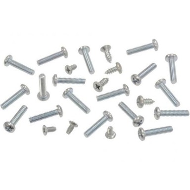 61-62 CONVERTIBLE TOP SIDE RAIL & FILLER SCREW SET