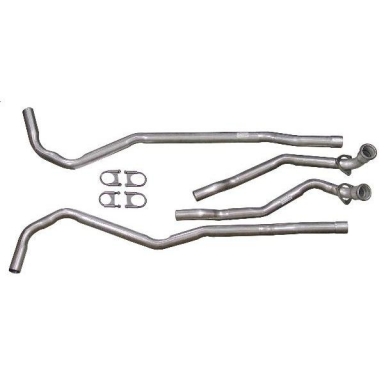 69 EXHAUST PIPE SET 2.5 - 2 INCH (BIG BLOCK 4SPD)