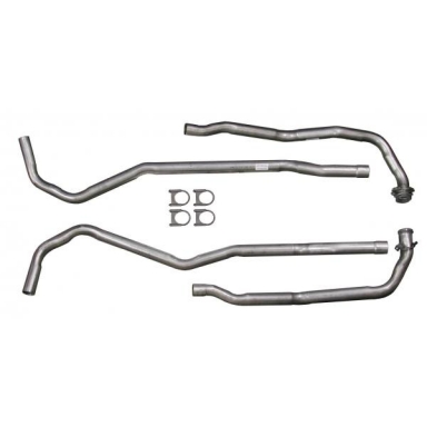 69-74 EXHAUST PIPE SET 2 INCH (SMALL BLOCK AUTO)