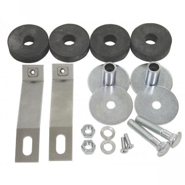 63-67 SIDE EXHAUST REAR COVER BRACKET KIT