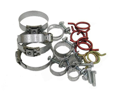 61-62 RADIATOR & HEATER HOSE CLAMP SET (16 PCS)