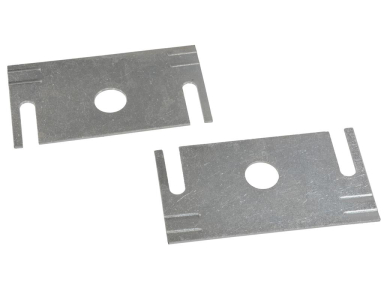 56-60 LOWER TRUNK CATCH ADJUST PLATES