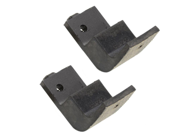 56-62 EXHAUST HANGER RUBBER L-BLOCKS (PAIR)