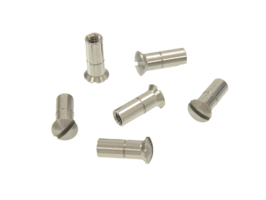 56-62 HARDTOP REAR WINDOW BARREL NUTS (6PCS)