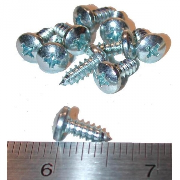 65-67 DOOR PANEL CLIP SCREW SET