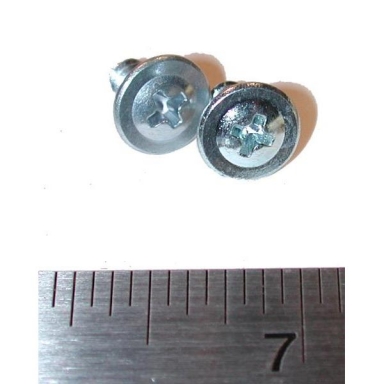 78-82 DOOR HANDLE ESCUTCHEON SCREW SET (ZINC)