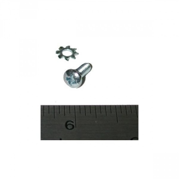 63-67 GLOVE BOX LOCK RETAINER SCREW SET