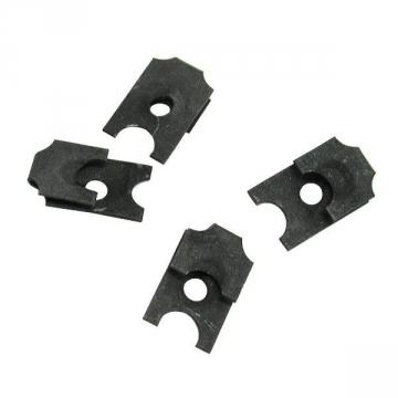 68-77 GAS DOOR BEZEL U-NUT SET