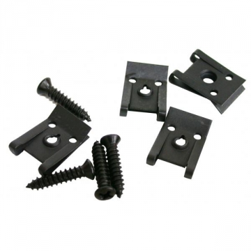 78-82 GAS DOOR BEZEL SCREW SET W/NUTS