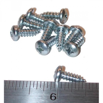 63-64 GRILL MOLDING CLIP SCREW SET