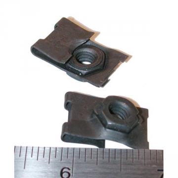 63-64 GRILL MOUNTING BRACKET U-NUT SET