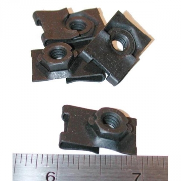 65-67 GRILL MOUNTING BRACKET U-NUT SET