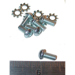 65-66 HOOD GRILL RETAINER SCREW SET