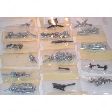 65-66 INTERIOR FASTENER SCREW KIT (COUPE)