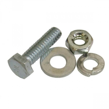 56-67 ACCELERATOR LEVER BOLT, NUTS & WASHER SET