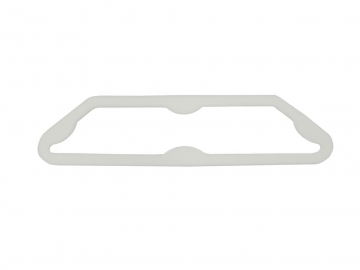 61-67 LICENSE LAMP LENS GASKET (WHITE)