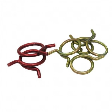 66-68E HEATER HOSE CLAMP KIT (6 PCS)