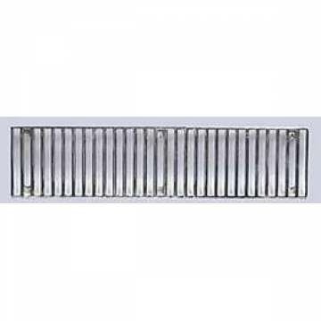 73-76 (ND) HOOD GRILL-CHROME