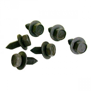 68-82 HEADLIGHT BEARING BOLT SET (6 PCS)