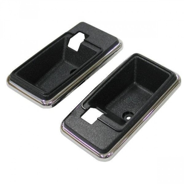 78-82 DOOR PANEL LATCH BEZELS (DK BLUE)