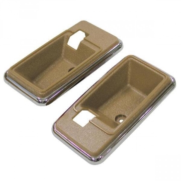 78-82 DOOR PANEL LATCH BEZELS (DOESKIN)