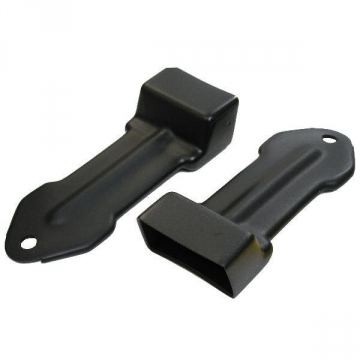 65-66E SEAT BELT POCKETS (BLACK)